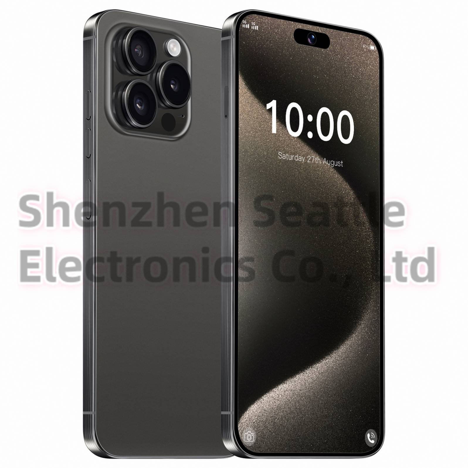16 pro max 6.8 inch Full Screen WIFI GPS I16 Smartphone 12GB+512GB 1TB 4G 5G Mobile phone Large screen HD camera wholesale